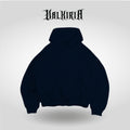 HODDIE BOXYFIT BASIC AZUL MARINO